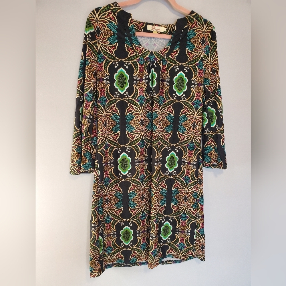 Aryeh Colorful Patterned Dress
